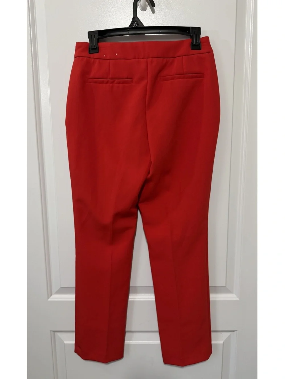 Dalia Women's Red Business Chic Scalloped Edge Pockets Size 2